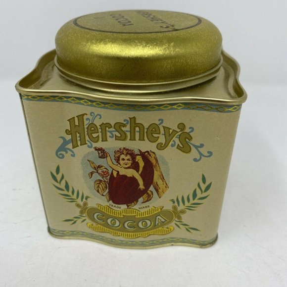 Vintage Cherub Hersheys Cocoa Tin Container - Picture 8 of 9